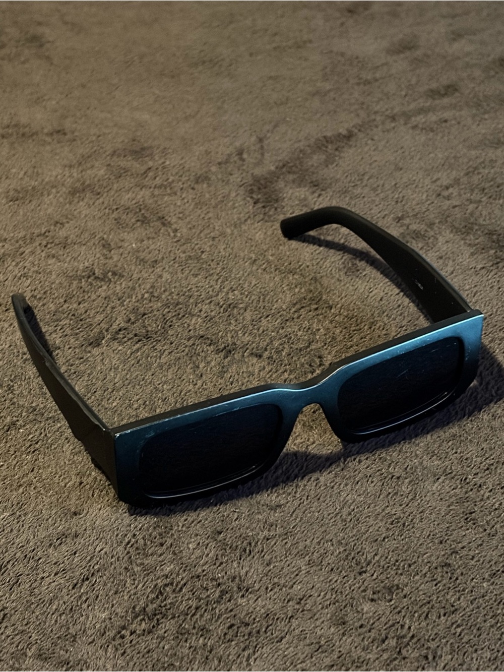 Black Angular Mexicano Sunglasses